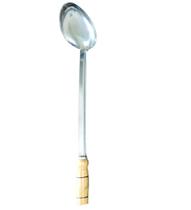 Colher De Arroz Industrial Grande Itú - inox ( 56 cm ). Colher De Arroz Industrial Grande Itú - inox ( 56 cm ).