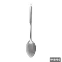 Colher de Arroz Inox 32,5cm Multiuso - Tudo em Caixa