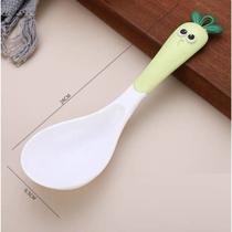 Colher de Arroz Sopa Formato Legumes Cenoura 23cm