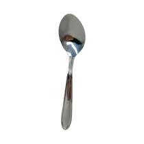 Colher De Chá América Em Aço Inox 13cm Resistente 6 Peças