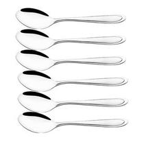 Colher De Chá De Inox 6 Unidades 13cm - TOP1002