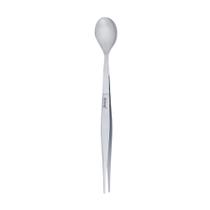 Colher de degustação triangular FinalTouch 14 cm em aço inoxidável Colher de degustação triangular FinalTouch 14 cm em aço inoxidável