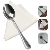 Colher de Inox 25,5cm para Servir Arroz Salada Massas e Assados Wolff Colher de Inox 25,5cm para Servir Arroz Salada Massas e Assados Wolff