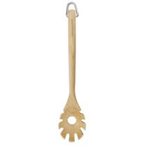 Colher de Macarrão KitchenAid Madeira Bétula Ecológica Utensílio Cozinha para Servir Massa Espaguete Resistente Natural Durável