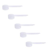 Colher de medição The Scoopie de 13 ml de plástico de cabo longo (conjunto de 5) Colher de medição The Scoopie de 13 ml de plástico de cabo longo (conjunto de 5)