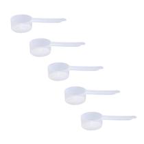 Colher de medição The Scoopie Plastic, 25 ml, cabo longo, conjunto de 5