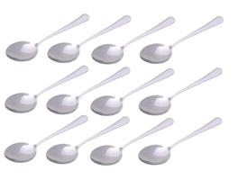 COLHER DE MESA AÇO INOX ZOE MIMO STYLE 20,4cm - KIT C/12un
