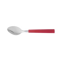 Colher de Mesa Aço Inoxidável Cabo em Polipropileno Vermelho Linha Riviera Brinox - 6028/050 Colher de Mesa Aço Inoxidável Cabo em Polipropileno Vermelho Linha Riviera Brinox - 6028/050
