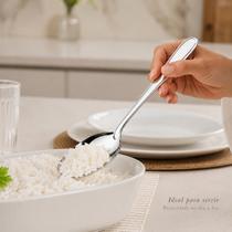 Colher de Mesa Inox Resistente Acabamento Brilhante e Conforto no Uso Diário Colher de Mesa Inox Resistente Acabamento Brilhante e Conforto no Uso Diário