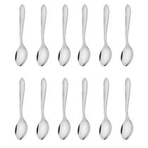 Colher de Mesa Laguna em Aço Inox 12 Peças Tramontina Colher de Mesa Laguna em Aço Inox 12 Peças Tramontina