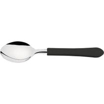Colher de Mesa Leme Tramontina Preta - Tramontina