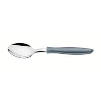 Colher de Mesa Tramontina Plenus com Lâmina em Aço Inox e Cabo de Polipropileno Cinza Colher de Mesa Tramontina Plenus com Lâmina em Aço Inox e Cabo de Polipropileno Cinza