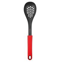 Colher De Nylon Vazada 33 Cm Vermelha - Biona