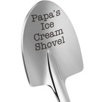 Colher de pá de sorvete LEJIAJINW Papa's Stainless Steel Colher de pá de sorvete LEJIAJINW Papa's Stainless Steel