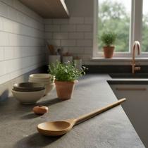 Colher De Pau 100 Cm Em Madeira Artesanal Teixeira Pro Cor:Marrom Colher De Pau 100 Cm Em Madeira Artesanal Teixeira Pro Cor:Marrom