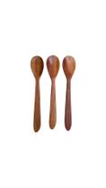 Colher De Pau Kit 03 Madeira Cozinha Artesanal Restaurante Cozinha Panelas Servir