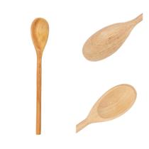 Colher De Pau Madeira Oval Grande 30 CM Rústica Para Feijoada Multiuso Colher De Pau Madeira Oval Grande 30 CM Rústica Para Feijoada Multiuso