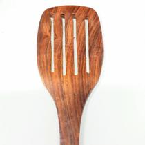 Colher De Pau Madeira Tamanho 33 Cm (3 Unidades) Colher De Pau Madeira Tamanho 33 Cm (3 Unidades)