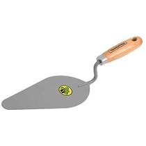 Colher de Pedreiro em Aço com Cabo de Madeira com Furo 8 Polegadas Cinza Tramontina Un