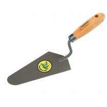 Colher de pedreiro em Aço com Cabo em Madeira de 6"" Polegadas - 77350065 - TRAMONTINA