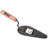 Colher de Pedreiro Epóxi 8'' Grafite com Canto Redondo - DTOOLS