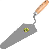 Colher de Pedreiro Tramontina em Aço com Cabo de Madeira de 9"" Polegadas - 77350095 - TRAMONTINA