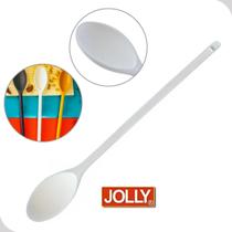 Colher de Plástico Resistente Cozinha 30cm Concava Jolly Colher de Plástico Resistente Cozinha 30cm Concava Jolly