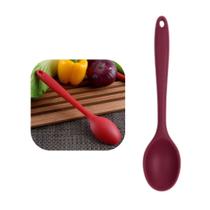 Colher de Silicone 20cm Premium Resistente ao Calor e Vai a Lava Louças Utensílios Colher de Silicone 20cm Premium Resistente ao Calor e Vai a Lava Louças Utensílios