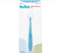 Colher de Silicone Anatômica 15 Cms Azul Buba