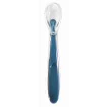 Colher de Silicone Azul - Multikids Baby