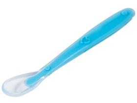 Colher De Silicone Bebe Introdução Alimentar Macia Buba