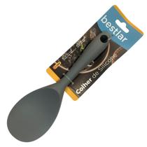Colher de Silicone Cinza - Bestlar Colher de Silicone Cinza - Bestlar