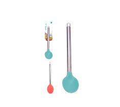 Colher de Silicone com Cabo Inox Colher de Silicone com Cabo Inox