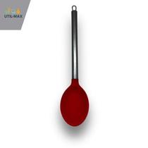 Colher de Silicone com Cabo Metálico -Design Moderno