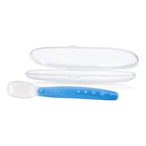 Colher de Silicone Com Estojo Papinhas Nûby