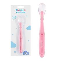 Colher de Silicone Infantil +6m BPA Free - Pimpolho Baby Colher de Silicone Infantil +6m BPA Free - Pimpolho Baby
