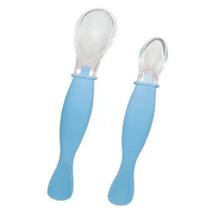 Colher De Silicone Macia Bebe Menino Kit Com 2 Un Colher De Silicone Macia Bebe Menino Kit Com 2 Un