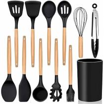 Colher De Silicone Utensílios De Cozinha Conjunto 12 Colher De Silicone Utensílios De Cozinha Conjunto 12