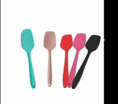 Colher de silicone várias cores 28cm fermite