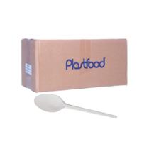 Colher De Sobremesa Biodegradável 50U Kit 20 Caixa Fechada Colher De Sobremesa Biodegradável 50U Kit 20 Caixa Fechada