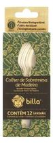 Colher De Sobremesa De Madeira Cx Com 12und