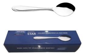 Colher De Sobremesa Dz Aço Inox