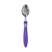 Colher de Sobremesa em Aço Inox Cabo Plástico 17cm Colher de Sobremesa em Aço Inox Cabo Plástico 17cm