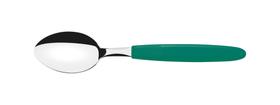 Colher de Sobremesa Tramontina Ipanema com Lâmina em Aço Inox e Cabo de Polipropileno Verde Esmerald Colher de Sobremesa Tramontina Ipanema com Lâmina em Aço Inox e Cabo de Polipropileno Verde Esmerald