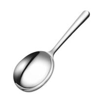 Colher De Sopa Em Aço Inoxidável Com Orifício De Drenagem E Cabo Isolado Térmico Para Servir Arroz E
