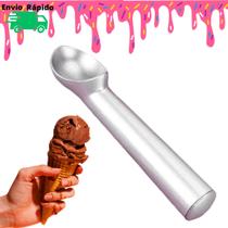 Colher De Sorvete Açaí Pegador Concha Em Alumínio 18 cm Para Casa Sorveteria Sorvetes De Massa Calor