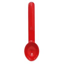 Colher de sorvete de alumínio vermelho 19cm para cozinha - pegador de sorvetes