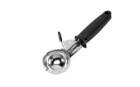 Colher de sorvete GoodCook Deluxe Trigger preta e prata