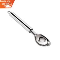 Colher de Sorvete Inox 20,5cm Resistente e Prática