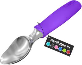Colher de sorvete SUMO Heavy-Duty em aço inoxidável roxa